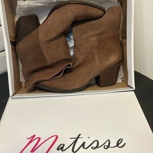 Matisse Tan Ankle Booties